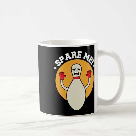 Duckpin Spare Me Bowling Shirten Koffiemok (Rechts)