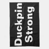Duckpin Sterke Towel - 100% aanpasbaar Theedoek (Verticaal)