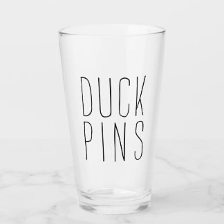 Duckpins Glass Glas