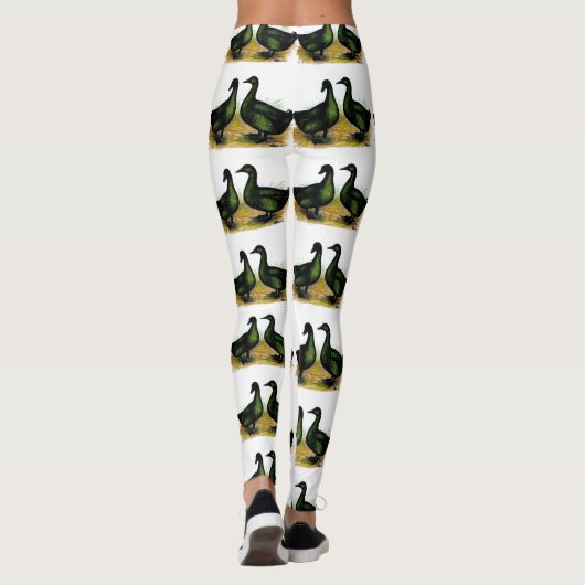 Ducks:  Cayuga Pair Leggings (Achterkant)