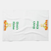 Ducks Floral Kitchen Hand Towel Theedoek (Horizontaal)