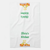 Ducks Floral Kitchen Hand Towel Theedoek (Verticaal)