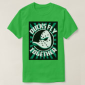 DUCKS FLY TOGETHER T-SHIRT (Design voorkant)