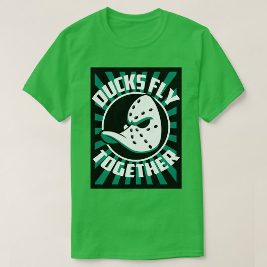 DUCKS FLY TOGETHER T-SHIRT (Design voorkant)