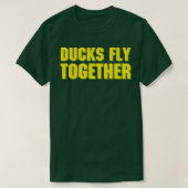 DUCKS FLY TOGETHER  T-SHIRT (Design voorkant)