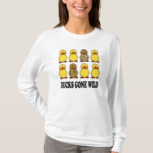 Ducks Gone Wild T-shirt (Voorkant)