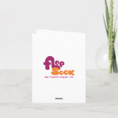 Ducks in a Row Wenskaart Kaart (Achterkant)