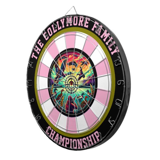 Ducks in Flight Hunting Art Dartbord (Voorkant Rechts)