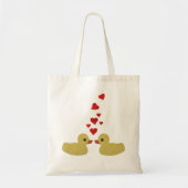 Ducks in Love Tote Bag (Voorkant)