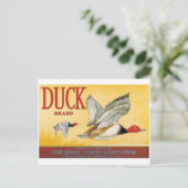Ducks Lemons San Dimas Los Angeles California Briefkaart (Staand voorkant)
