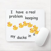 Ducks Mousepad Muismat (Met muis)