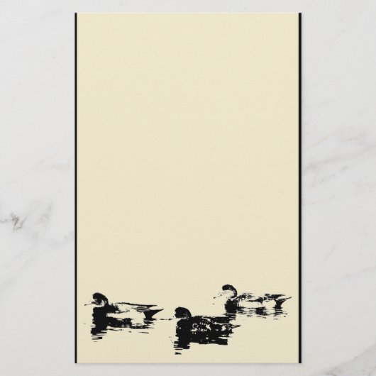 Ducks Stationery Briefpapier (Voorkant)