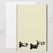 Ducks Stationery Briefpapier (Voorkant / Achterkant)