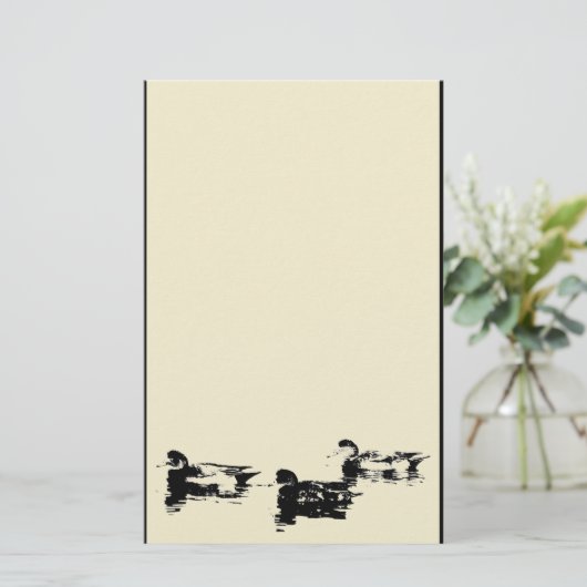 Ducks Stationery Briefpapier (Staand voorkant)