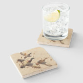 Ducks Stone Onderzetter (Zijkant)