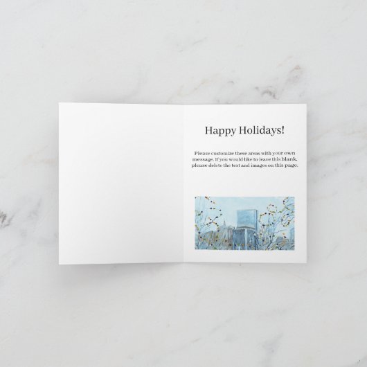 Ducks Uitzicht vakantie Kaart (Binnen)