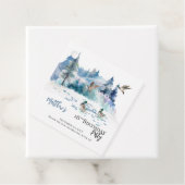 Ducks Woodland Forest Natuur 18th Birthday Party Bedankjes Labels (In situ)