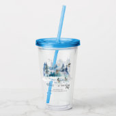 Ducks Woodland Forest Natuur 21st Birthday Party Acryl Drinkbeker (Achterkant)