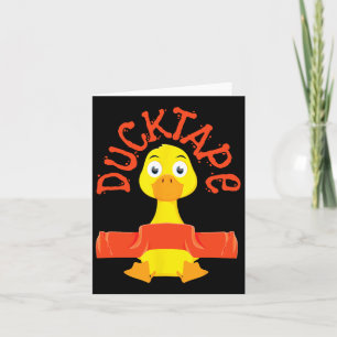 Ducktape Eend Grappige Eenden Schattige Boerderij Kaart