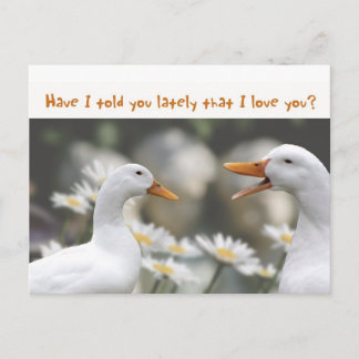 DucktoDuckLove je Briefkaart