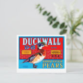 Duckwall Hood River Pears Briefkaart (Staand voorkant)
