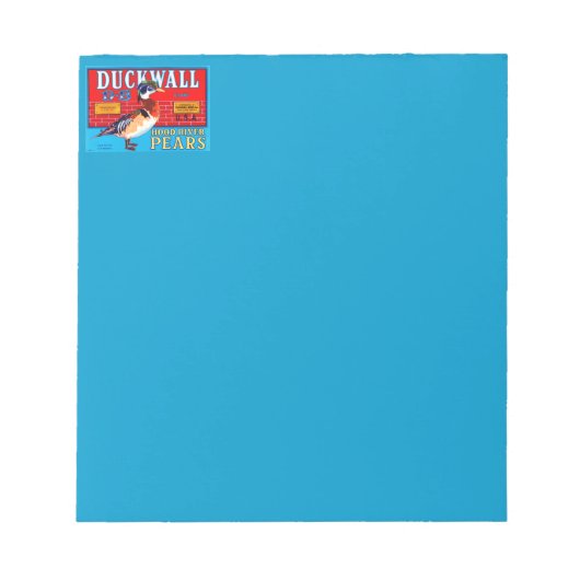 Duckwall Hood River Pears Notitieblok (Voorkant)