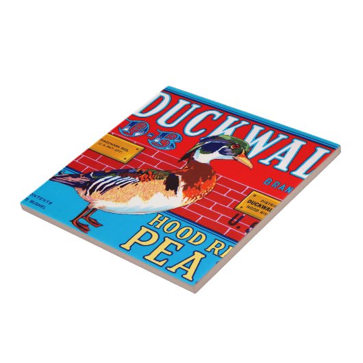 Duckwall Hood River Pears Tegeltje (Zijkant)