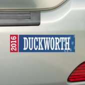 Duckworth - Tammy Duckworth 2016 Bumpersticker (Op auto)