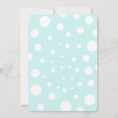 Ducky Baby shower Kaart (Achterkant)