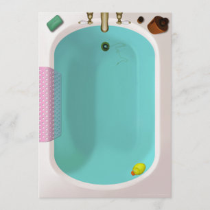 Ducky Baby Shower-uitvindingen Kaart