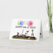Ducky Celebration for the 4th of Juli Kaart (Voorkant)