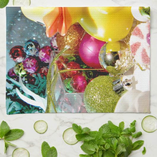 Ducky Christmas I Theedoek (Gevouwen)