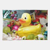 Ducky Christmas I Theedoek (Horizontaal)