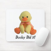 Ducky deed het! muismat (Met muis)