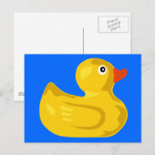 Ducky Duck Briefkaart (Voorkant / Achterkant)