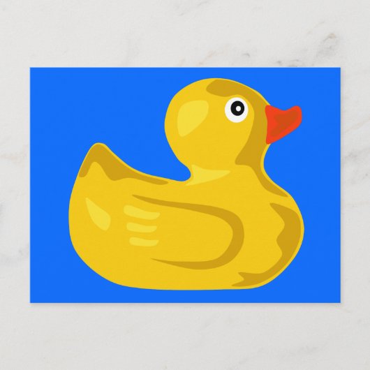 Ducky Duck Briefkaart (Voorkant)
