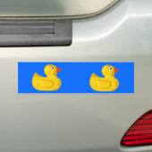 Ducky Duck Bumpersticker (Op auto)