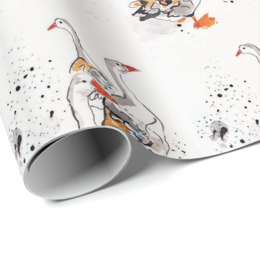 Ducky Duck Cadeaupapier (Rol Hoek)