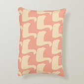 Ducky Duck Decorator Peach Accent Kussen (Achterkant (Verticaal))