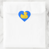 Ducky Duck Heart Sticker (Tas)