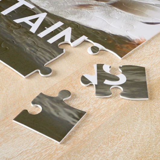 Ducky eend bergen. legpuzzel (Zijkant)