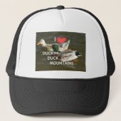 Ducky eend bergen. trucker pet (Voorkant)