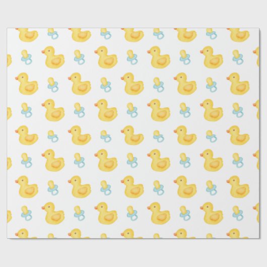 Ducky en Binky Cadeaupapier (Vlak)