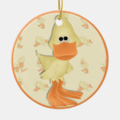 Ducky Holiday Ornament (Voorkant)
