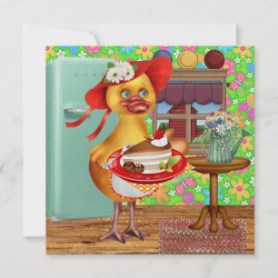 Ducky Invitation - SRF Kaart