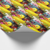 Ducky Kerstmis I Cadeaupapier (Hoek)