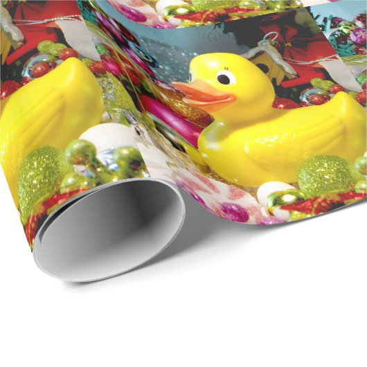Ducky Kerstmis I Cadeaupapier (Rol Hoek)