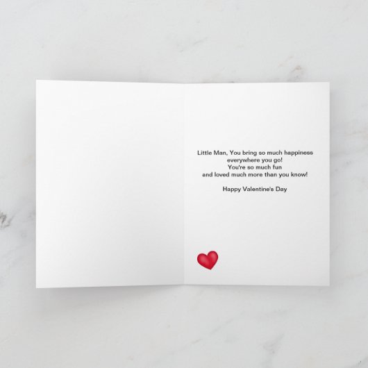 Ducky kleinzoon Valentijn Feestdagen Kaart (Binnen)