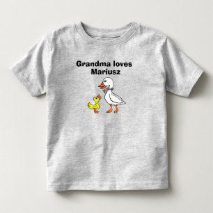 Ducky krijgt plucky met Goose Baby Bodysuit