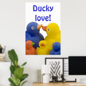 Ducky love - poster (Thuiskantoor)